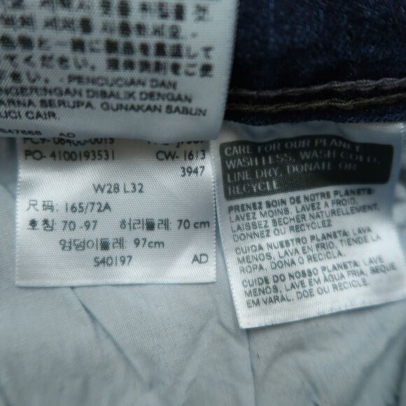 Levi's Jeans Women's Size 28 Low-Rise Demi Curve Bootcut Skinny 29.5" Inseam - Picture 11 of 16